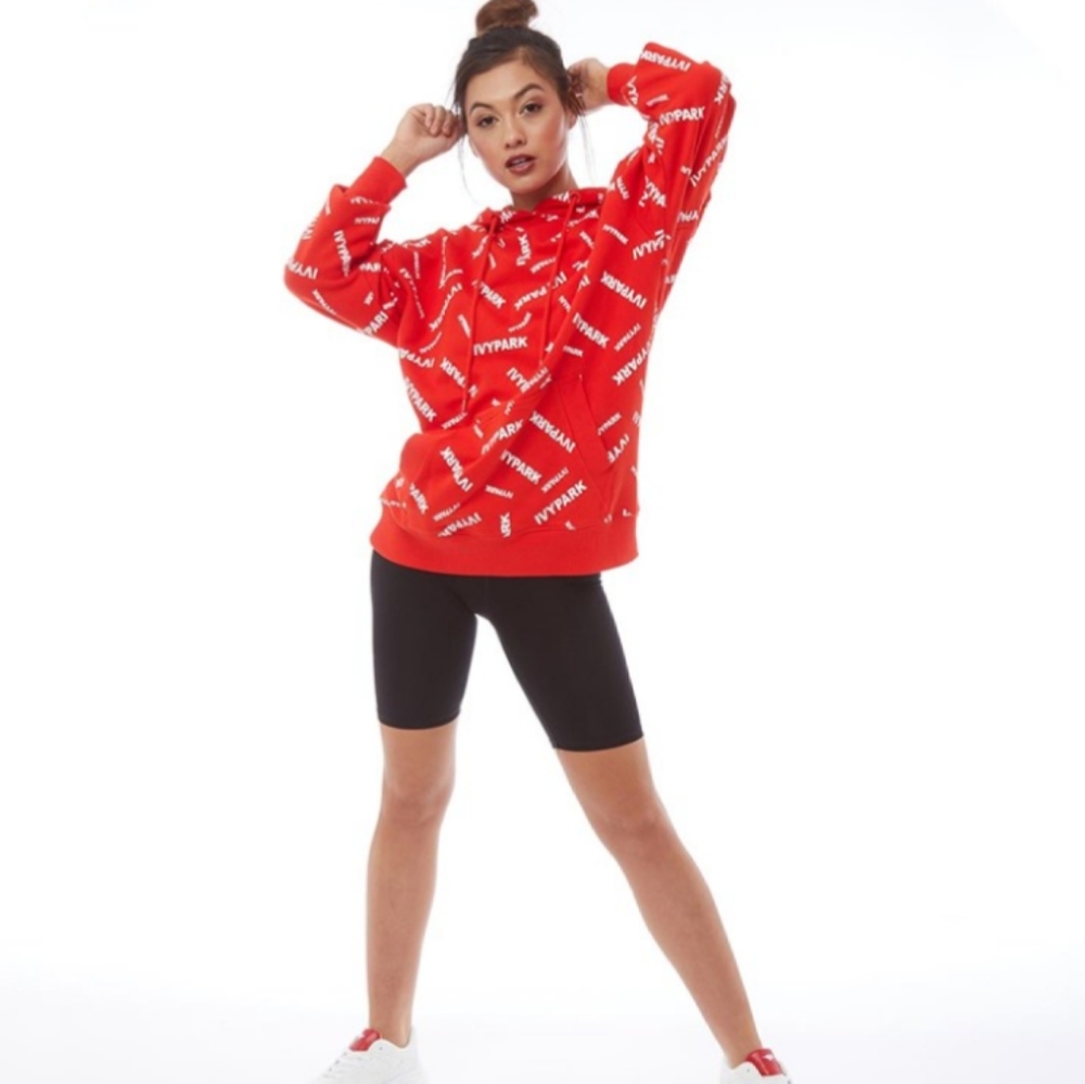 IVY PARK AOP Oversized Sweatshirt